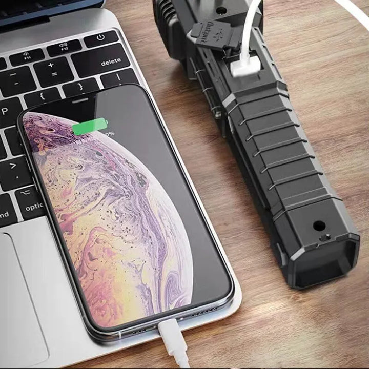 lampe de poche ultra puissante 4-en-1