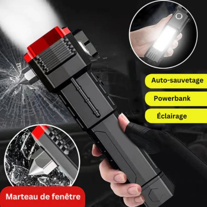 lampe de poche ultra puissante 4-en-1