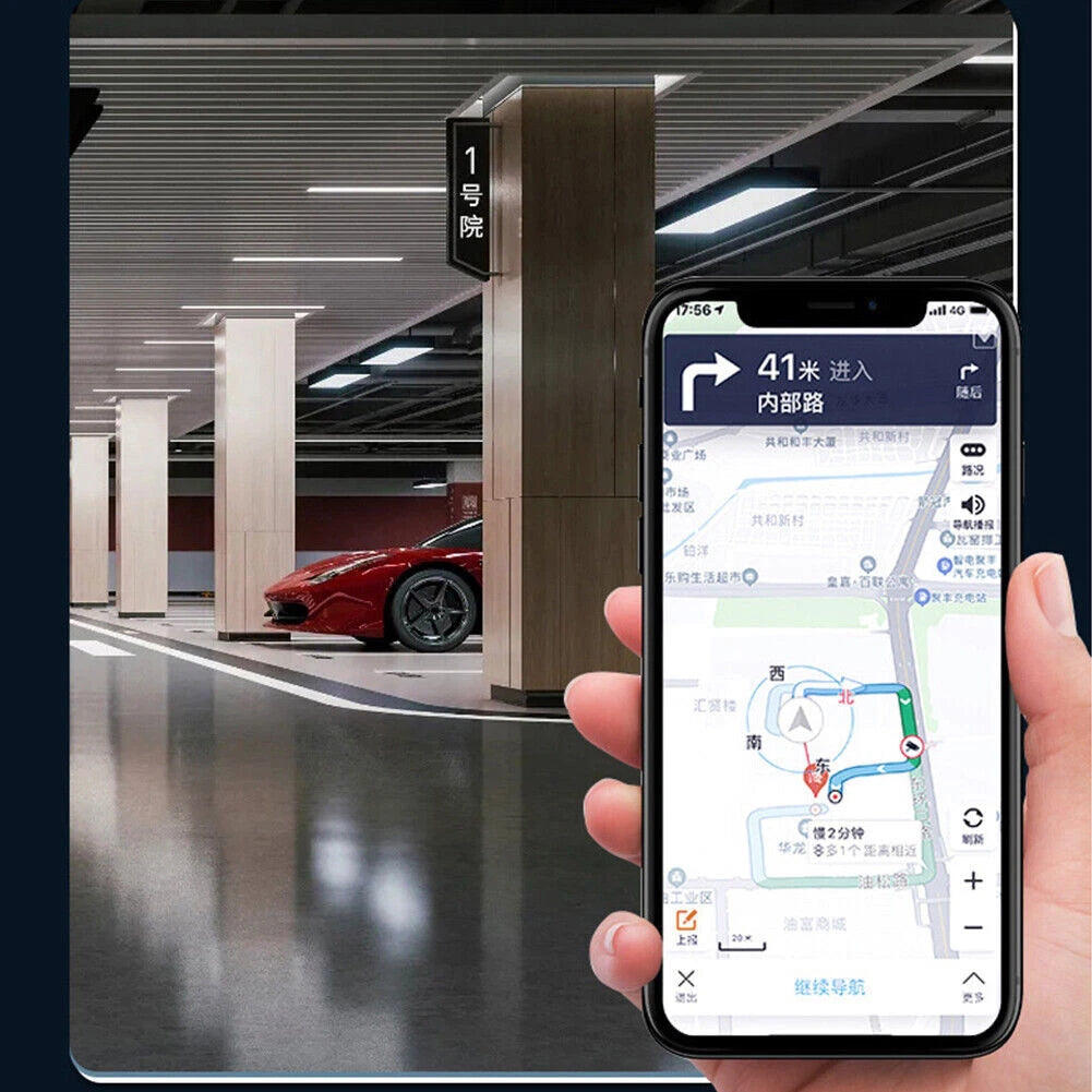 Chargeur de Voiture 2-en-1 avec Traceur GPS Compatible "Localiser"