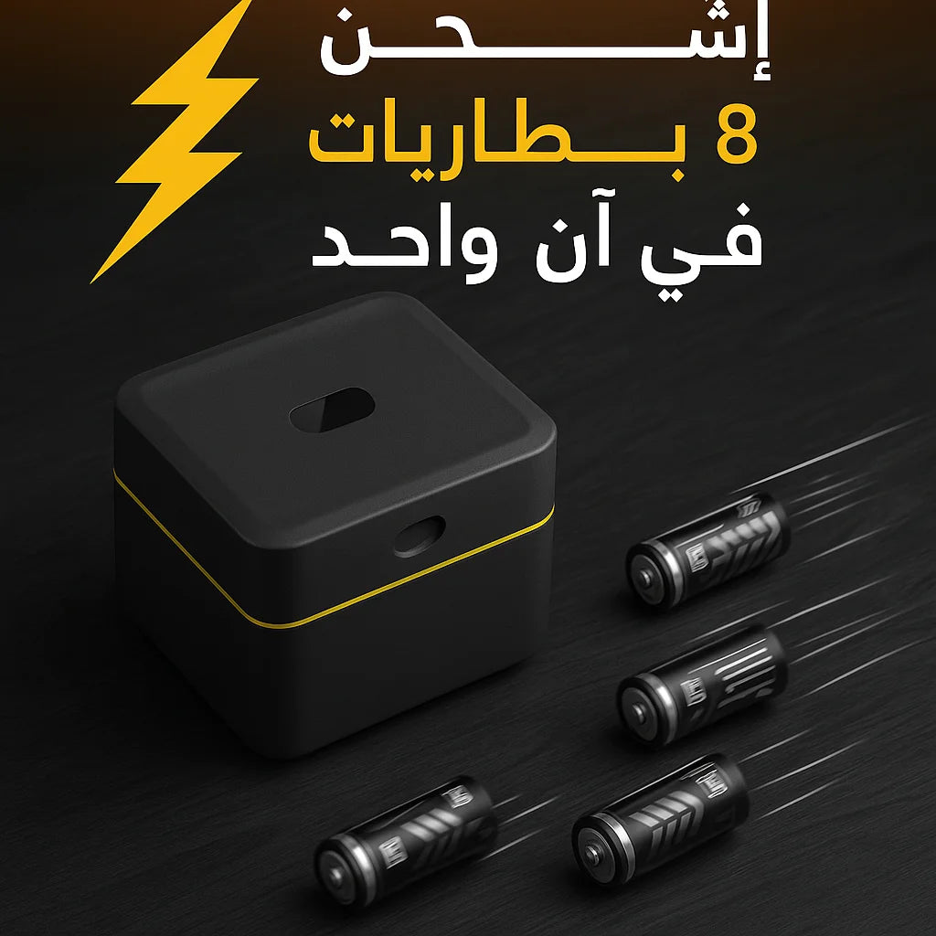 Chargeur de Batteries 8 en 1