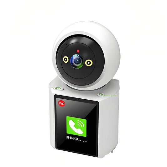 Caméra intelligente pour bébé et seniors avec écran couleur & appel vidéo