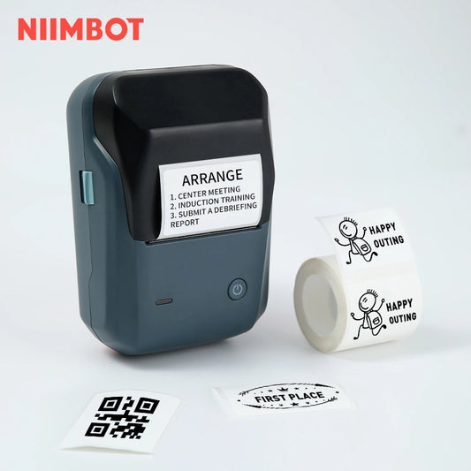 Mini Imprimante d'Étiquettes Portable Bluetooth Niimbot B1