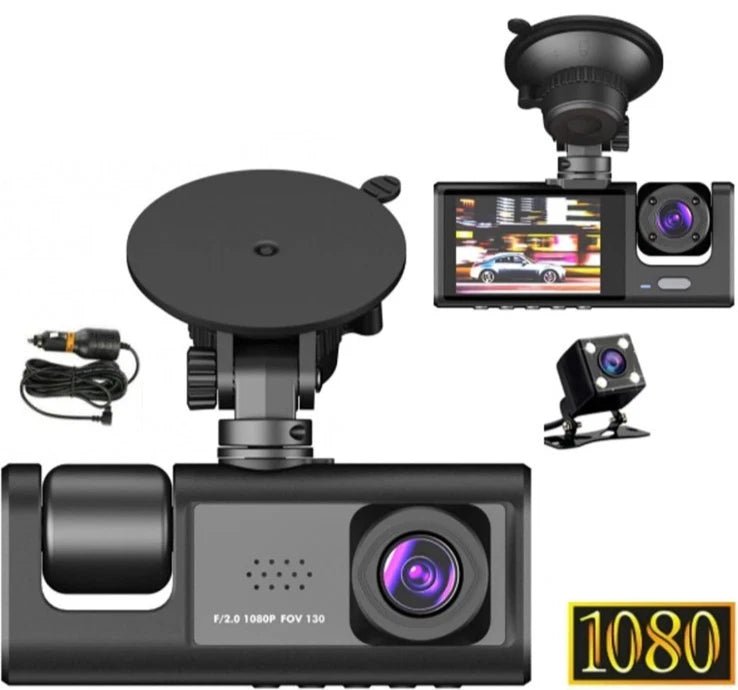 Dashcam Avant et Arrière Full HD 1080p - Mador shop