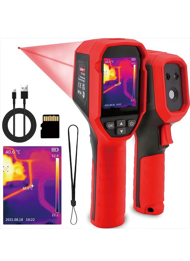جهاز كشف عن درجة حرارة الأسطح والرطوبة UNI - T موديل UTI120S - Mador shop