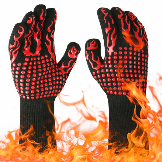 Gants BBQ Résistants 800°C Antidérapants
